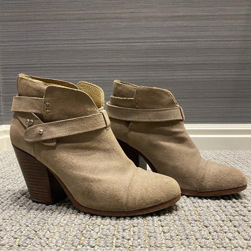 Women's Rag & Bone Tan Harrow Ankle Boots
